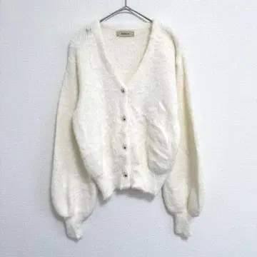 [MEDDUM] V넥 가디건 (M) 드롭 숄더