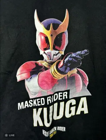 프리미엄 반다이 가면라이더 쿠우가 T셔츠