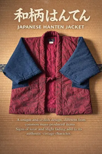 빨간색 반텐 외국인 선물로도 최적 프리 사이즈 남녀 공용