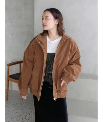 Ungrid 페이크 스웨이드 블루종