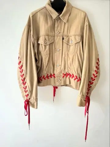 G.V.G.V DENIM LACE UP JACKET