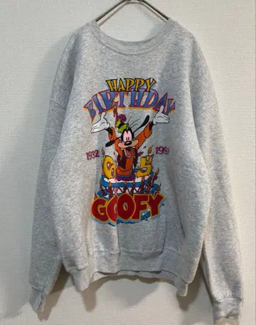 레어 90s USA Disney 구피 맨투맨 트레이닝복 사이즈 L