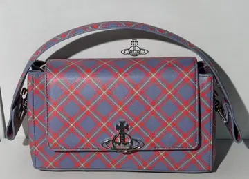 비비안 웨스트우드 25 신상 체크 무늬 미디엄 사이즈