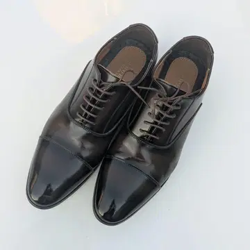 VIBORGS 다크 브라운 비즈니스 슈즈 26.5cm