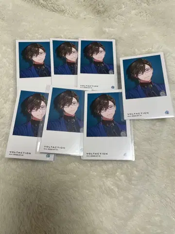 VOLTACTION 사계절 나기 아키라 폴라로이드풍 카드 하프 기념일