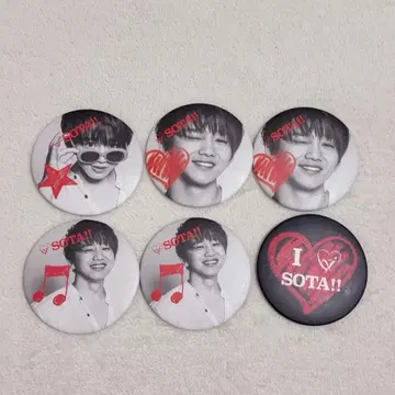 Da iCE 하나무라 소타 캔뱃지 6개