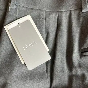 [IENA] 울스트로 세미 플레어 팬츠 그레이B 36