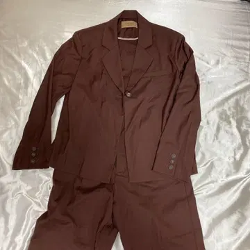 [ 아메리 ] ameri undressed 브라운 셋업 팬츠