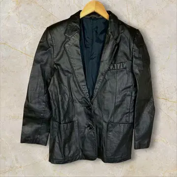 블랙 가죽 자켓 소가죽 아우터 9