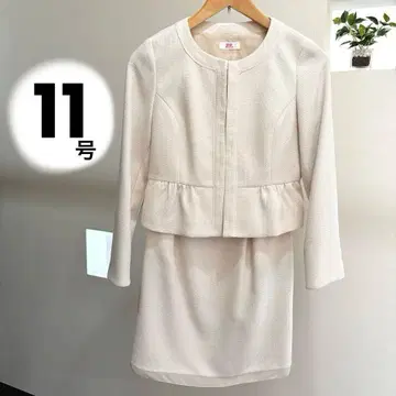 수트 세레모니 수트 셋업 여성용 11호 아이보리 입학식