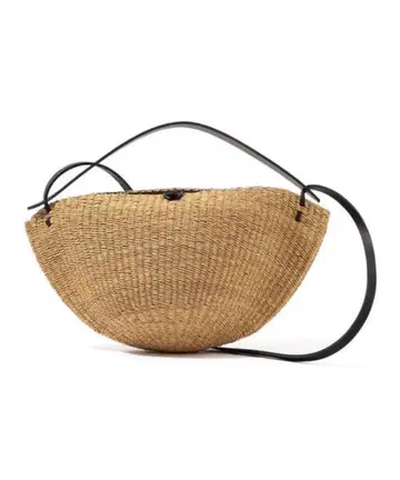 새상품 이네스 브레산드 MEDIUM WALNUT 바스켓백