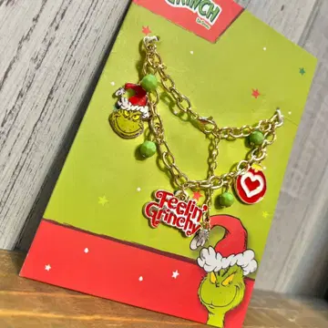 미국 구매 GRINCH 그린치 팔찌 새상품