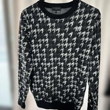 St ANDREWS 하운드 투스 니트 LL