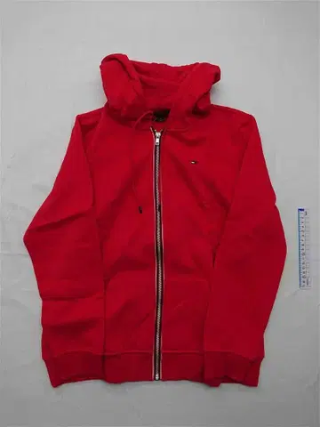타미힐피거 집업 후드티 레드 계열 남성용 M