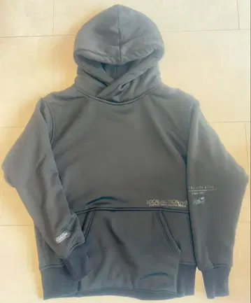 로컬 모션 local motion 후드티 S 블랙