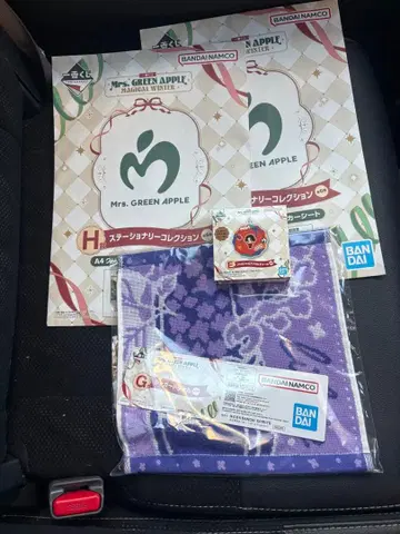 Mrs. GREEN APPLE 문구 세트 A4 미개봉