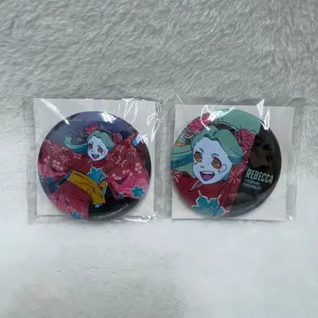 D VIII 사이버 펑크: 엣지러너즈 복권 메이트 캔뱃지 레베카 2개