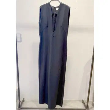 mame kurogouchi 롱 스웨트셔츠 드레스