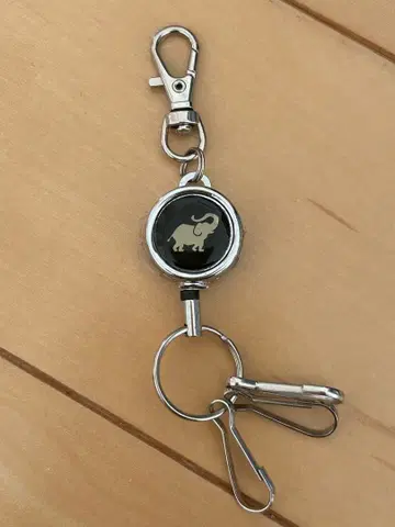 엘리펀트 카시마시 굿즈 낚시릴 달린 키링