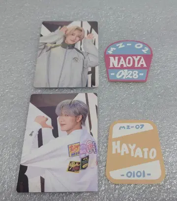 MAZZEL ROOM 마제베야 포토 카드 나오야 하야토