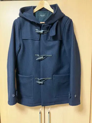 유나이티드 애로우즈 더플 코트 M 네이비