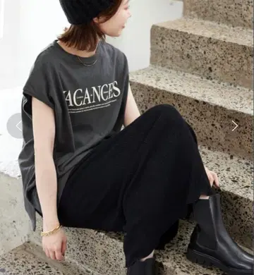 SLOBE IENA VACANCES 로고 프렌치 TEE