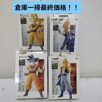 드래곤볼 피규어 4체 세트