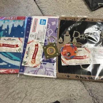 Mrs. GREEN APPLE 타월 메탈 참 바스락 참