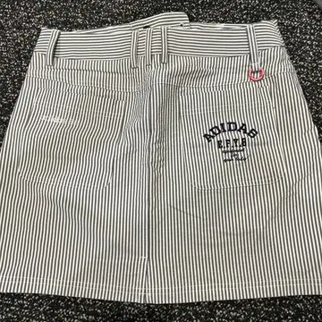 adidas 골프 스트라이프 골프 스커트