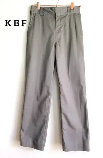 KBF 캐주얼 팬츠 슬랙스 코튼 혼방