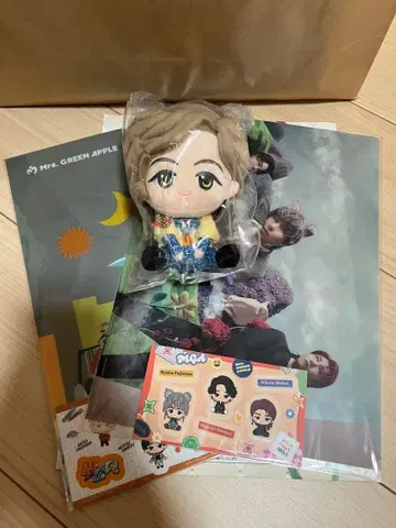 Mrs. GREEN APPLE 후지와라 료카 봉제 인형 1번 복권