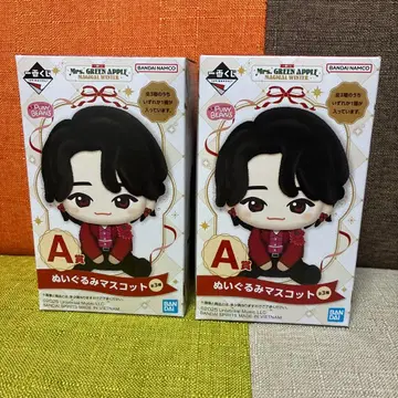 미세스 제일복권 A상 봉제 인형 마스코트 와카이 히로토