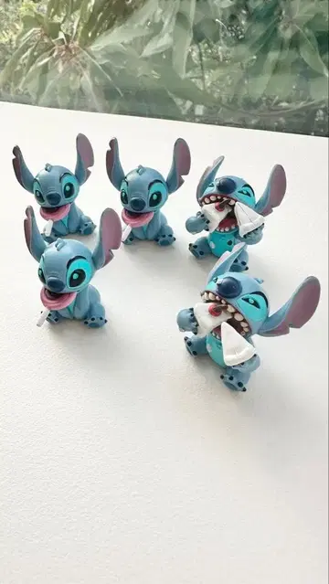 스티치 모그모그 Fig. 캔디 & 케이크 5개 세트