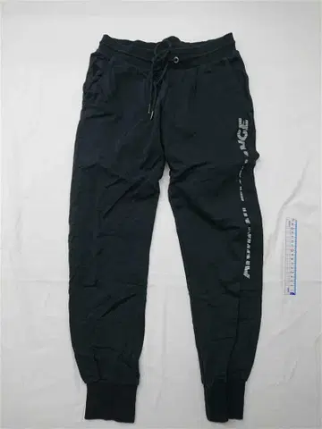 아르마니 익스체인지 로고 스웨트 팬츠 블랙 계열 남성용