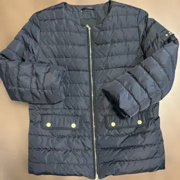 TATRAS 블랙 노카라 다운 자켓 빔즈 별주 03