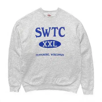 USA 제조 90년대 사우스웨스트 테크니컬 대학 맨투맨 3단 프린트