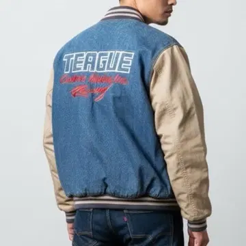 J507s Top Gear 90s 데님 블루종