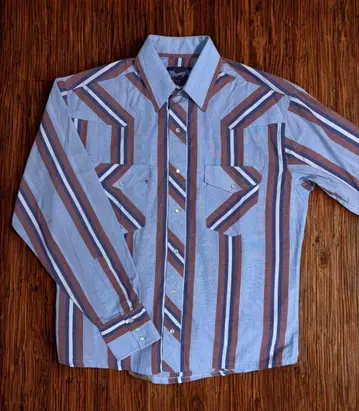 80s~90s USA제 Wrangler 카우보이 셔츠 빈티지