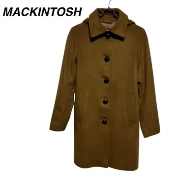 MACKINTOSH 캐시미어 혼방 영국제 스텐카라 코트 36 (M 상당)