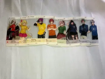 니지산지 페스티벌 2025 SNS풍 클리어 카드 묶음 판매 9장 세트