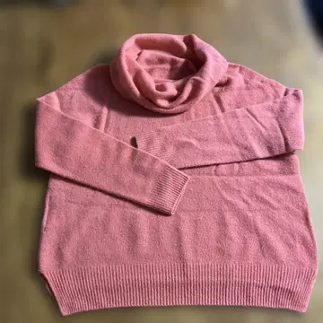 캐시미어 100% 핑크 스웨터 M