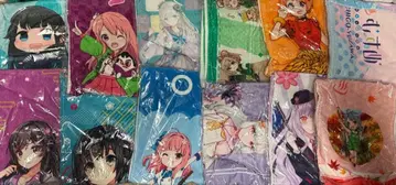 온천 소녀 핸드 타월 세트