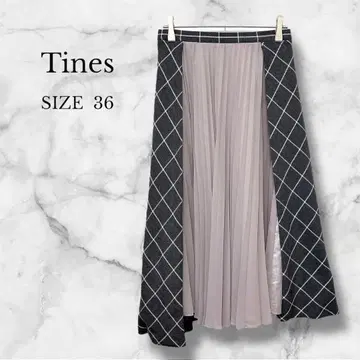 여성용 롱 스커트 이소재 도킹 스커트 멋스러운 깔끔한 S