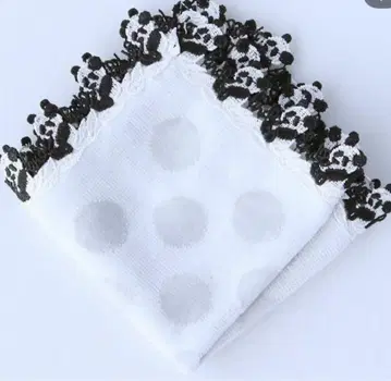 치카자와 레이스 손수건 팬더