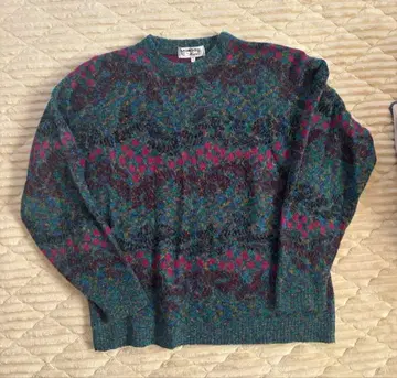 80s 모헤어 니트 이탈리아제