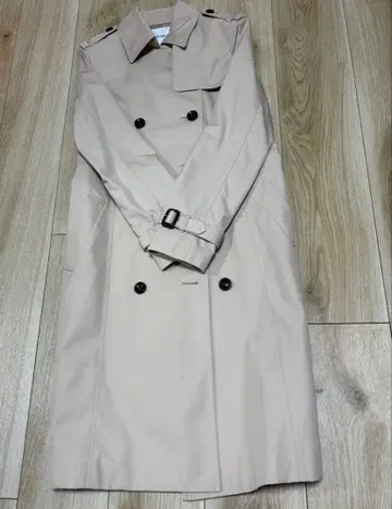 NATURAL BEAUTY BASIC 베이지 트렌치코트