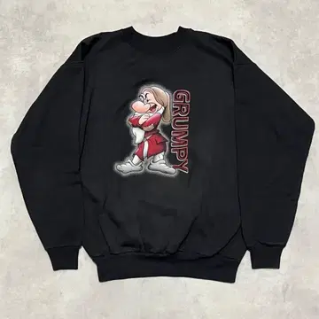 Disney 백설공주 게으름쟁이 맨투맨