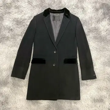 [ UNTITLED ] 언타이틀 체스터 코트 하프 기장 긴팔 윤아 콜라보