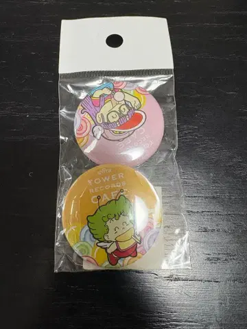 Dr. 슬럼프 아라레짱 타워 레코드 캔뱃지 콜라보