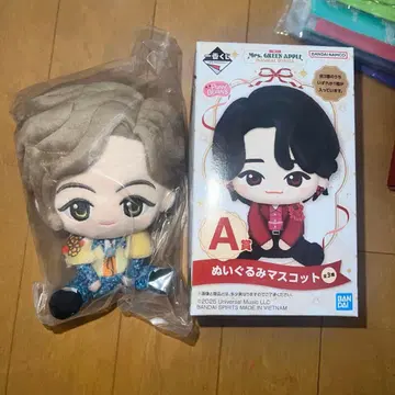 미세스 그린애플 제일복권 A상 봉제 인형 마스코트 후지사와 료카